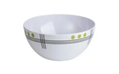 Plato De Melamina Berger Dots Verde -Mobiliario Para El Hogar 107238 693655