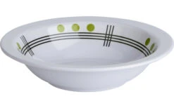 Plato De Melamina Berger Dots Verde -Mobiliario Para El Hogar 129479 2269718