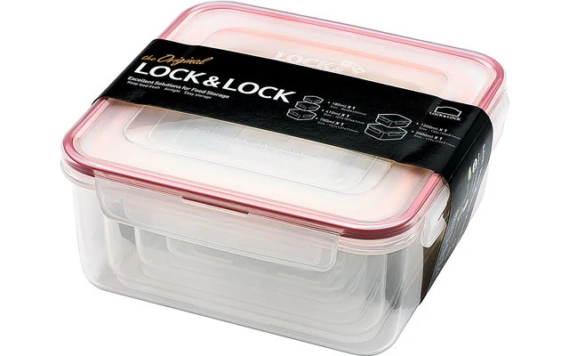 Lock & Lock Classic Box Set 5 Pcs. 3 Lock & Lock Classic Box Set 5 Pcs.