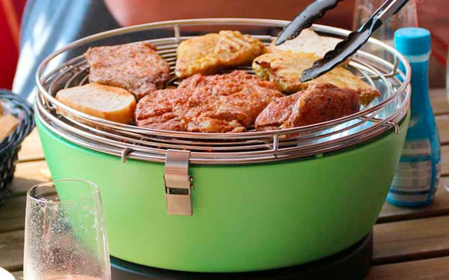 Feuerdesign Vesuvio Charcoal Grill / Table Grill Azul 6 Feuerdesign Vesuvio Charcoal Grill / Table Grill Azul - Imagen 4