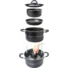 Brunner Ø 20 Cm Juego De Utensilios De Cocina Pirate Vacublock 8 Pcs.