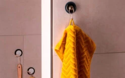 Silwy Clever Gancho Magnético Incl. Metal Nano Gel Pad 5 Cm 2 Pcs. Negro -Mobiliario Para El Hogar 336851 2581283