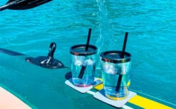 Vasos Magnéticos Tritan Con Posavasos 250 Ml Juego De 2 -Mobiliario Para El Hogar 337031 2383145