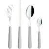 Berger Brezza Juego De Cubiertos De Acero Inoxidable Gris 16 Pzas. -Mobiliario Para El Hogar 355992 2481602