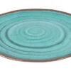 Juego De Platos De Melamina Bo-Camp 4 Piezas Azul / Marrón -Mobiliario Para El Hogar 385438 2833729