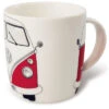 Taza De Café VW Collection T1 Bulli 370 Ml Rojo -Mobiliario Para El Hogar 386149 2849060