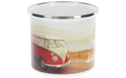 VW Collection T1 Bulli Taza De Esmalte 500 Ml Beachlife -Mobiliario Para El Hogar 386284 2837960