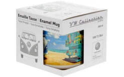 VW Collection T1 Bulli Taza De Esmalte 500 Ml Beachlife -Mobiliario Para El Hogar 386290 2837924