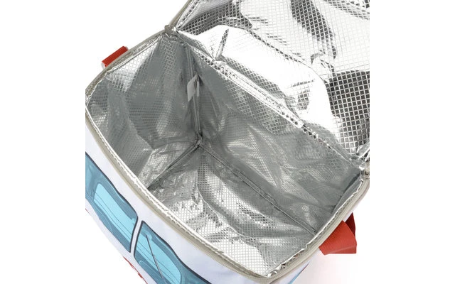 VW Collection T1 Bulli Cooler Bag Rojo 30 Litros 6 VW Collection T1 Bulli Cooler Bag Rojo 30 Litros - Imagen 4