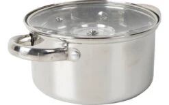 Juego De Cacerolas De Acero Inoxidable Bo-Camp Royal 3 Pcs. -Mobiliario Para El Hogar 394672 2880152