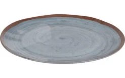 Bo-Camp Vajilla De Melamina 12 Piezas Azul / Marrón -Mobiliario Para El Hogar 394885 2893163 1