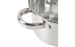 Juego De Cacerolas De Acero Inoxidable Bo-Camp Royal 3 Pcs. -Mobiliario Para El Hogar 395011 2880164