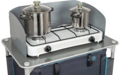 Juego De Ollas Compactas De Acero Inoxidable Bo-Camp Elegance 2 Pcs. -Mobiliario Para El Hogar 395287 2893373