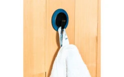 Silwy Clever Magnet Hook Incl. Metal Nano Gel Pad Azul / Negro -Mobiliario Para El Hogar 435180 3100943