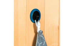 Silwy Clever Magnet Hook Incl. Metal Nano Gel Pad Azul / Negro -Mobiliario Para El Hogar 435222 3100949