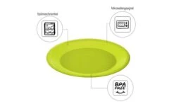 Rotho Placa De Caruba Plana 26 Cm Verde