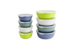 Rotho Tresa Bowl Con Tapa 0,35 Litros Blanco -Mobiliario Para El Hogar 442134 3180281