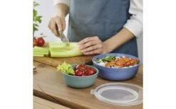 Rotho Tresa Bowl Con Tapa 0,35 Litros Blanco -Mobiliario Para El Hogar 443918 3180293