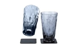 Silwy Longdrink Vasos De Plástico Magnéticos Incl. Posavasos De Gel Metálico 2 Pcs Gris -Mobiliario Para El Hogar 444980 3126881