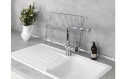 Wenko Dish Drainer Duo Cromado -Mobiliario Para El Hogar 486741 3485224