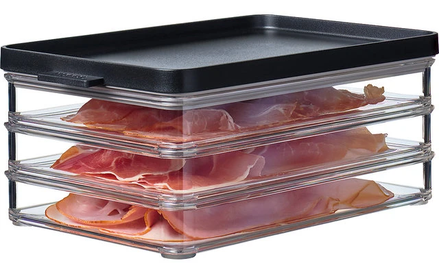 Tarro Frigorífico Mepal Omnia 3 Capas 1,5 Litros Negro 4 Tarro Frigorífico Mepal Omnia 3 Capas 1,5 Litros Negro - Imagen 2