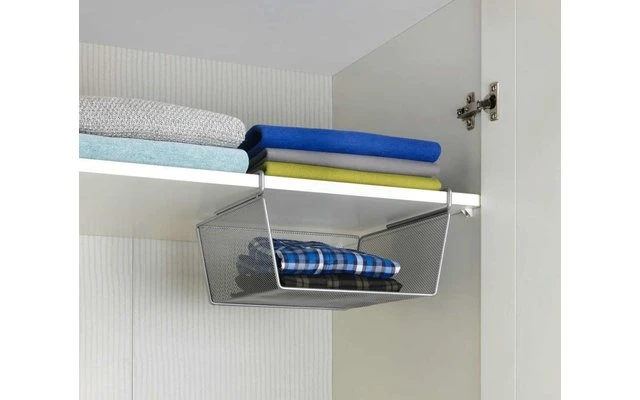 Cesta Colgante Wenko 28 X 15 X 27,5 Cm Plata 3 Cesta Colgante Wenko 28 X 15 X 27,5 Cm Plata