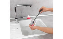 Wenko Cepillo De Silicona Para Fregadero 25 Cm Gris -Mobiliario Para El Hogar 495552 3513562 1