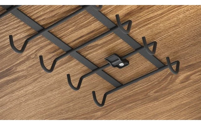 Metaltex My Mug Soporte Para Tazas/tazas De Lava Negro Mate 3 Metaltex My Mug Soporte Para Tazas/tazas De Lava Negro Mate