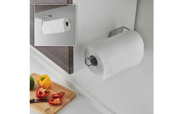 Portarrollos De Papel Metaltex Plata 4 Portarrollos De Papel Metaltex Plata - Imagen 2