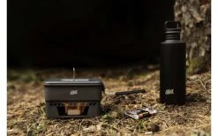 Esbit CS1100HA Set De Cocina De Aluminio De Combustible Seco De 1,1 Litros