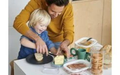 Mepal Modula Tarro Para Queso 2000 Ml Negro