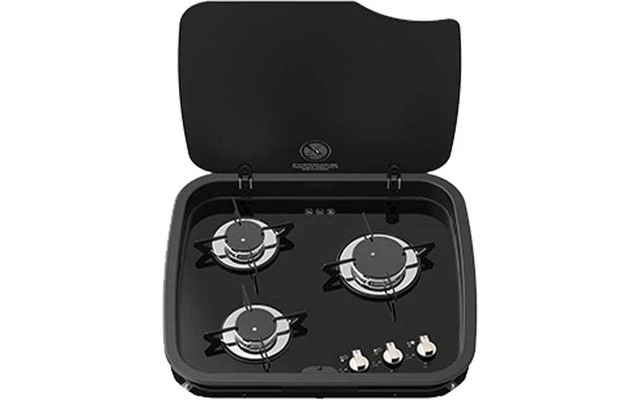 Placa De Cocción Thetford Topline 169 12V Negra 3 Placa De Cocción Thetford Topline 169 12V Negra