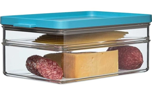 Mepal Omnia Tarro Frigorífico Desayuno 1200 Ml Negro 4 Mepal Omnia Tarro Frigorífico Desayuno 1200 Ml Negro - Imagen 2