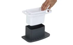 Wenko Organizador De Fregaderos Cosmo Gris -Mobiliario Para El Hogar 516071 3517453