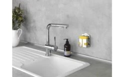 Wenko Turbo-Loc Soporte De Esponja De Acero Inoxidable, Fijación Sin Taladrar -Mobiliario Para El Hogar 516248 3543938