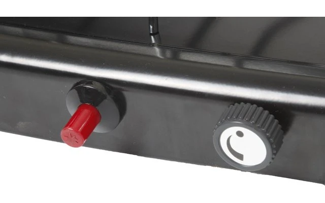 Estufa De Gas Brunner Phoenix 2 Llamas 50mbar Sin Fusible De Encendido 45,9 X 29,6 X H8,2 Cm Negro 4 Estufa De Gas Brunner Phoenix 2 Llamas 50mbar Sin Fusible De Encendido 45,9 X 29,6 X H8,2 Cm Negro - Imagen 2