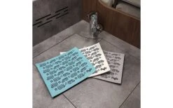 Toalla De Té Sueca Pufz Con Diseño De Caravanas, Color Turquesa -Mobiliario Para El Hogar 553348 3623242 1