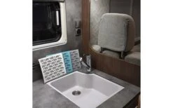 Pufz Swedish Tea Towel Caravan White -Mobiliario Para El Hogar 553627 3623248