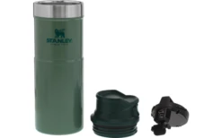 Taza De Viaje Stanley Classic Trigger Action 470 Ml Negro Mate -Mobiliario Para El Hogar 570654 3855226