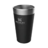 Taza Stanley Adventure Stacking Pint Con Aislamiento Al Vacío 470 Ml Negro Mate