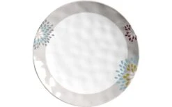 Plato De Postre Brunner Belfiore 21 Cm Gris/blanco