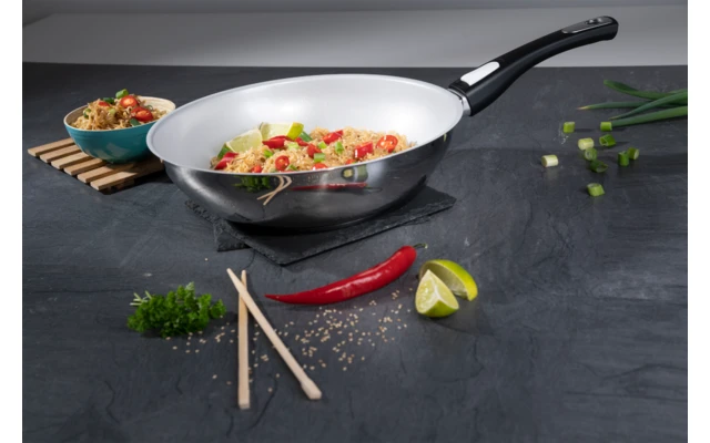 Sartén Wok De Acero Cerafit 28 Cm 4 Sartén Wok De Acero Cerafit 28 Cm - Imagen 2