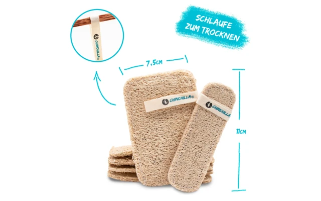 Esponjas De Enjuague Para Chinchillas Reutilizables 7 Piezas 4 Esponjas De Enjuague Para Chinchillas Reutilizables 7 Piezas - Imagen 2