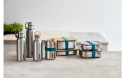 Black+Blum Botellas Aisladas Black And Blum Diseño Retro Acero Inoxidable 750 Ml Océano -Mobiliario Para El Hogar 602595 4455435