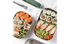 Black+Blum Fiambrera De Acero Inoxidable Black And Blum Pequeña De 600 Ml Naranja -Mobiliario Para El Hogar 609099 4358855