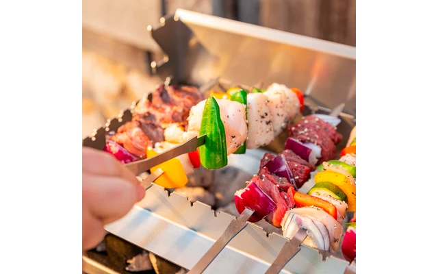 Fennek Pinchos Para Parrilla 6 Piezas Cortas 345 X 2 Mm 8 Fennek Pinchos Para Parrilla 6 Piezas Cortas 345 X 2 Mm - Imagen 6