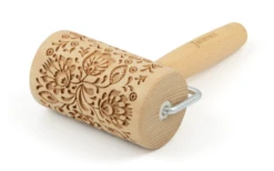 Rodillo De Masa Folk Floral, Mini
