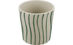 Juego De Tazas Koziol Connect 4 Piezas Monstera Stripes 190 Ml