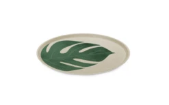Juego De Placas Koziol Connect De 4 Piezas Monstera Leaf 255 Mm