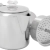 Cafetera De Acero Inoxidable GSI Para 6 Tazas Con Mango De Silicona 0,9 Litros -Mobiliario Para El Hogar 640719 4582041